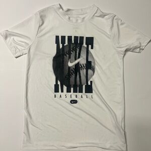 Nike kids large dri fit baseball Tee